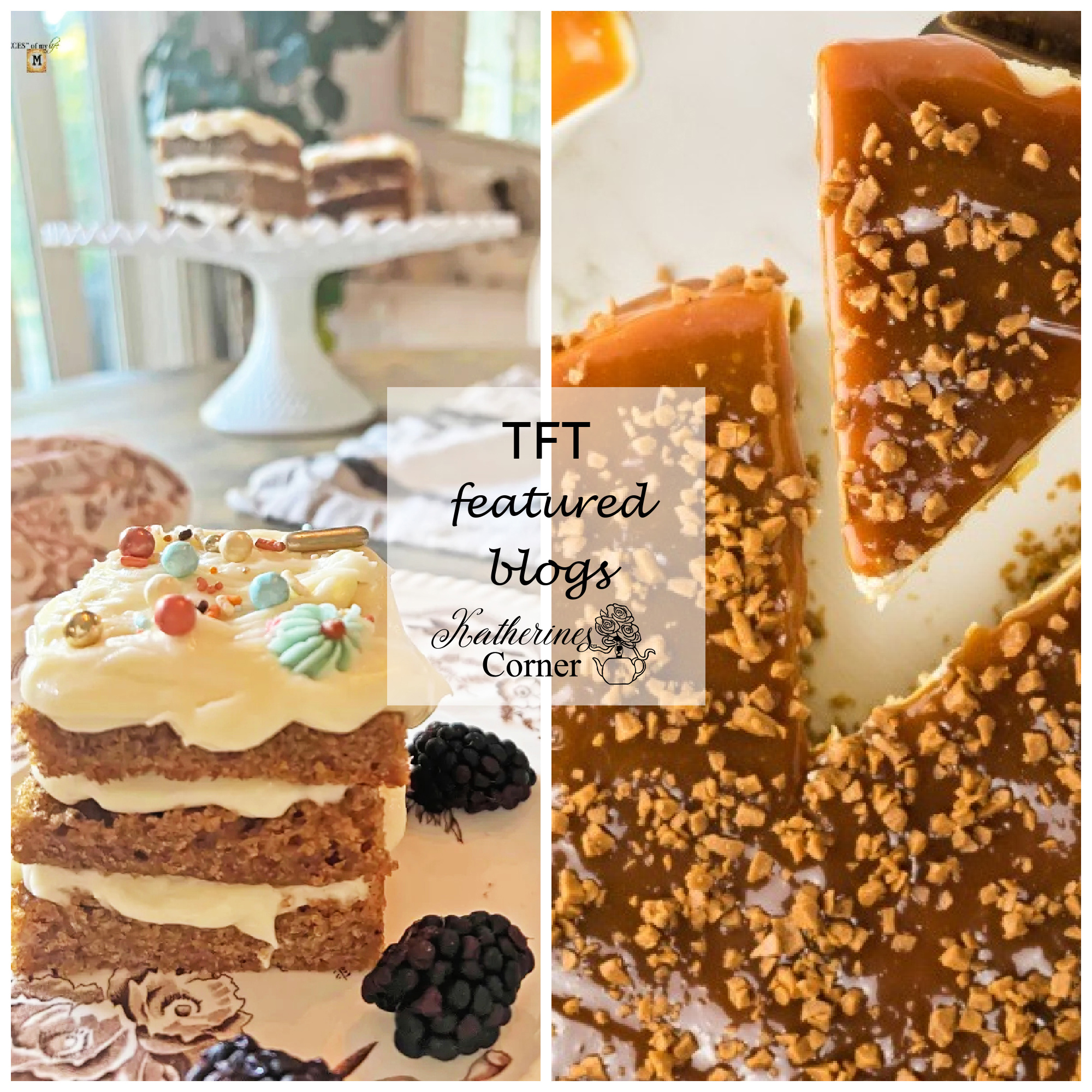Cake and the TFT Blog Hop